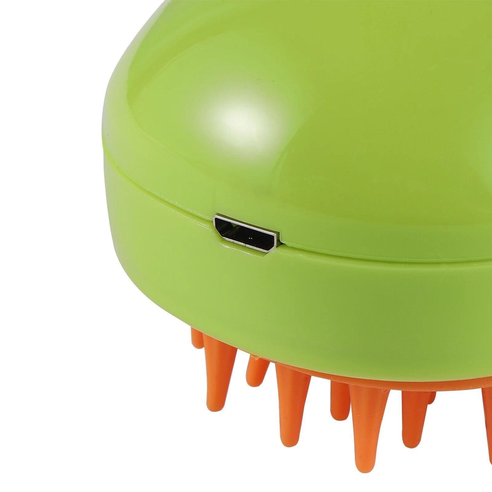 Cepillo Automatico Gato Vapor 3 En 1 Masajeador Usb Mascotas-3