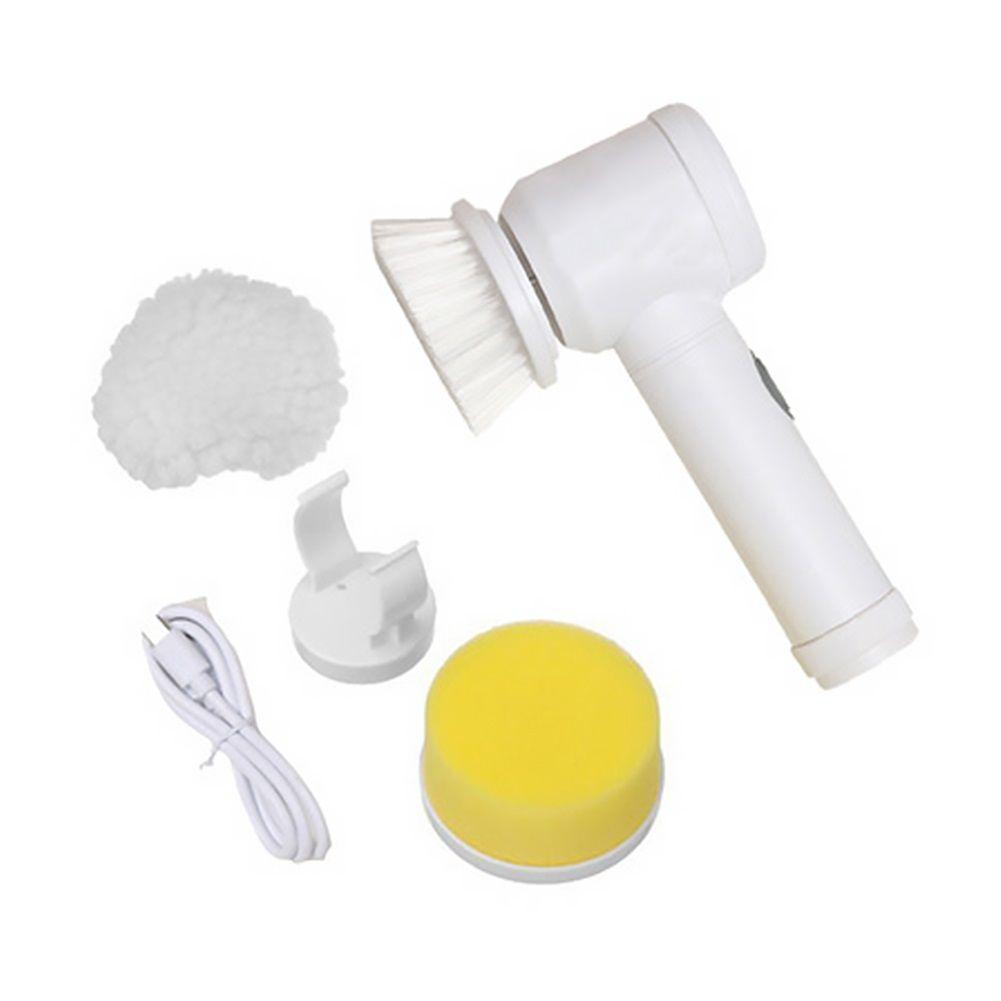 Cepillo De Limpieza Electrico Limpiador Cocina Lavaloza 5en1-2