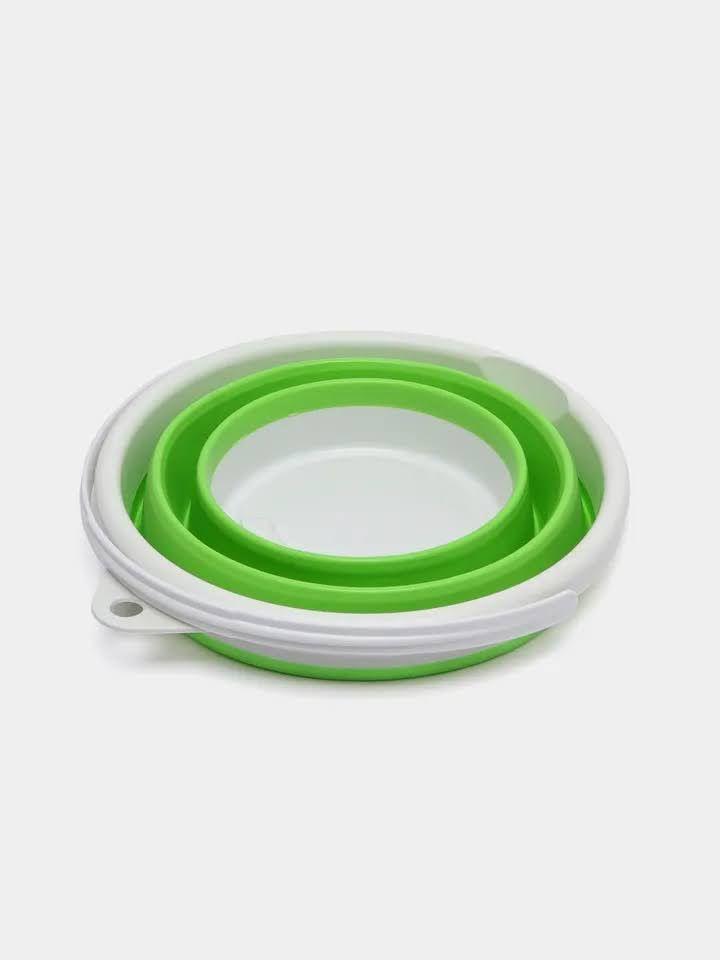 Balde Plegable Portatil Cubeta 5 lts Para Limpieza Lavado-2