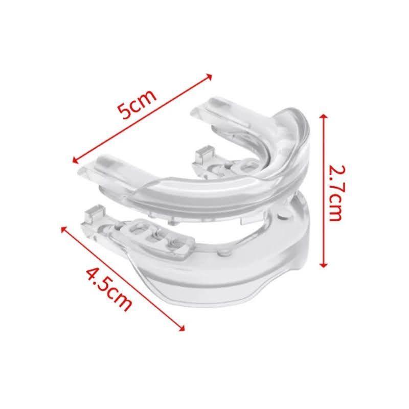 Protector Bucal Bruxismo Doble Corrida Placa Anti Ronquidos-1