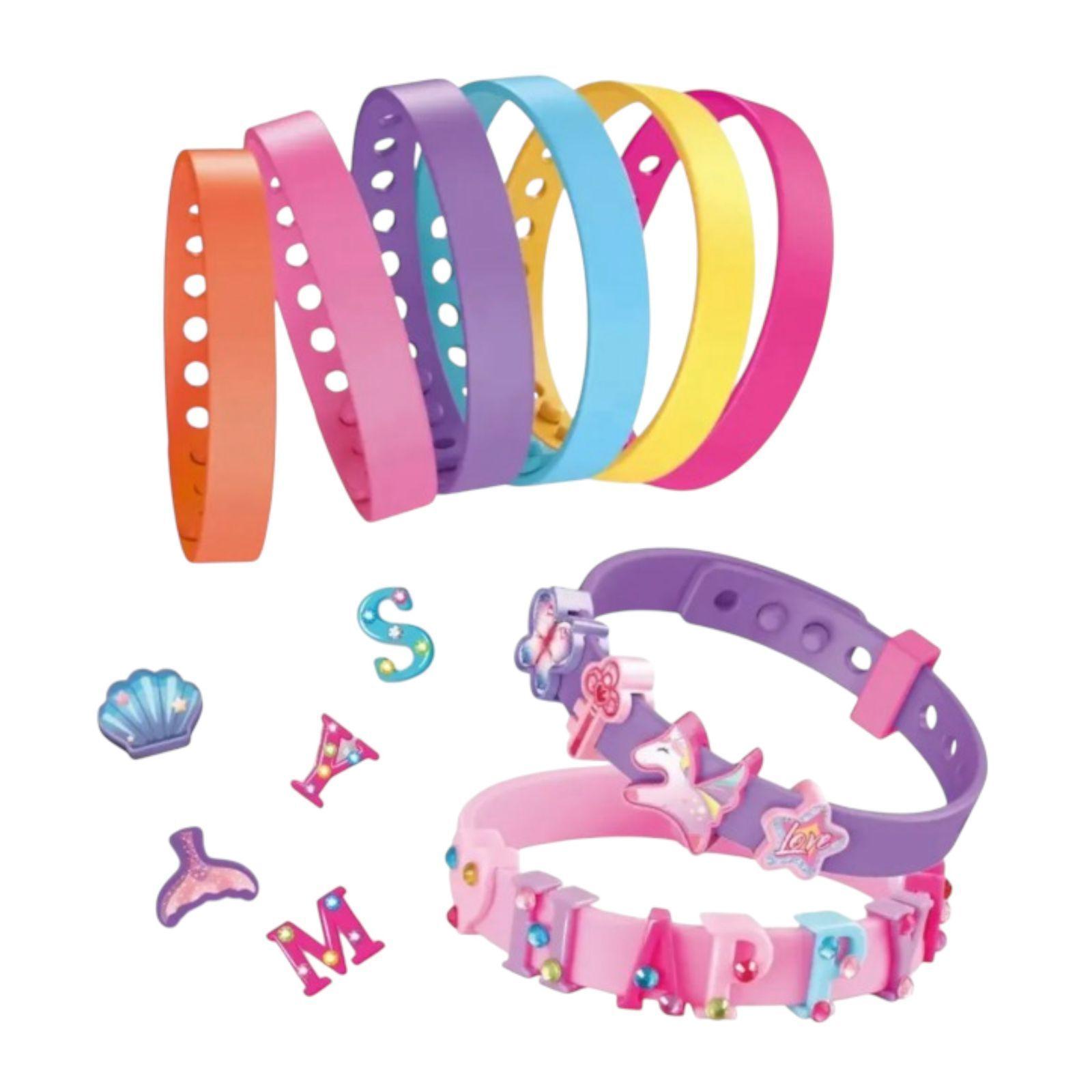 Juego Set para Armar Pulseras Emoticon y Letras -0