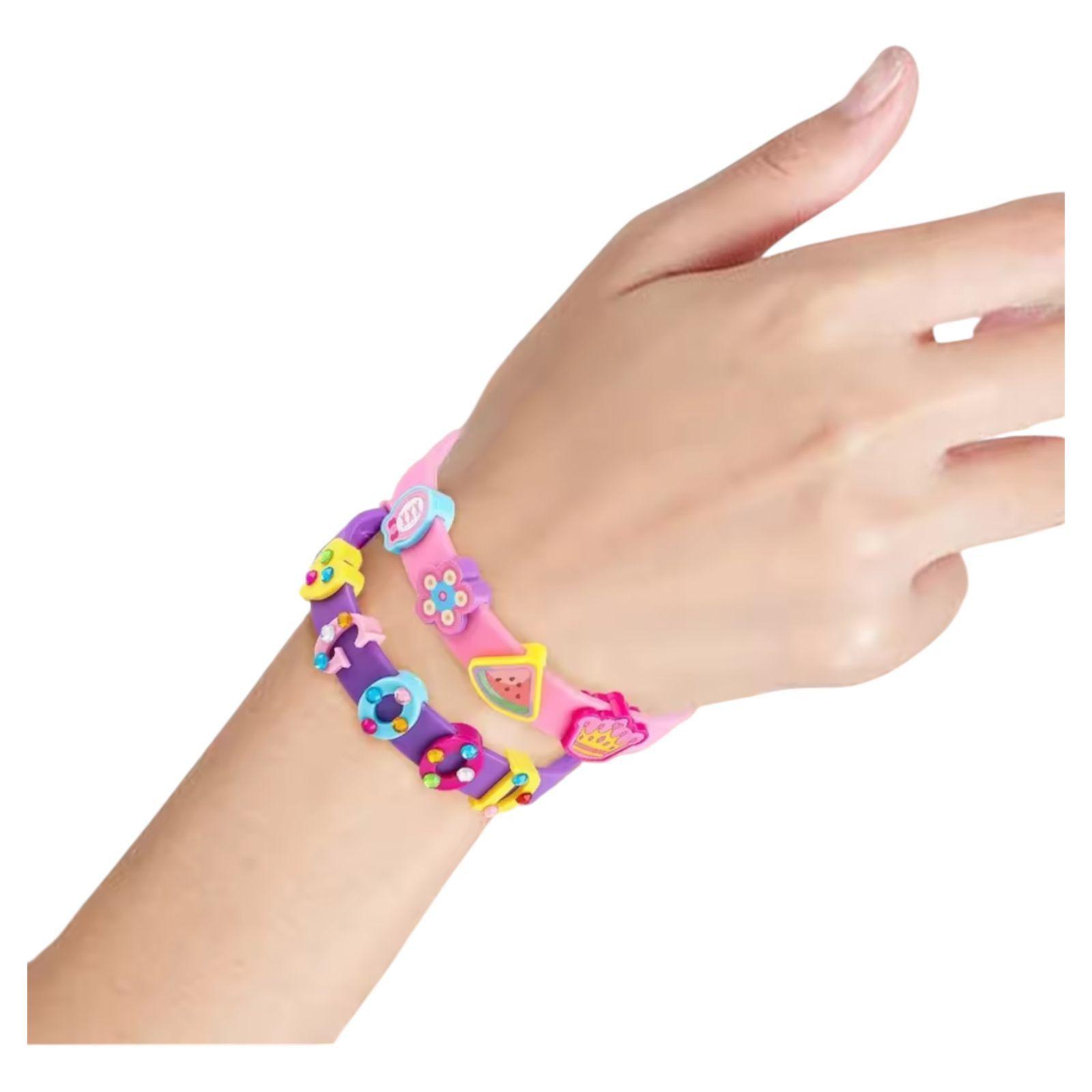 Juego Set para Armar Pulseras Emoticon y Letras -1