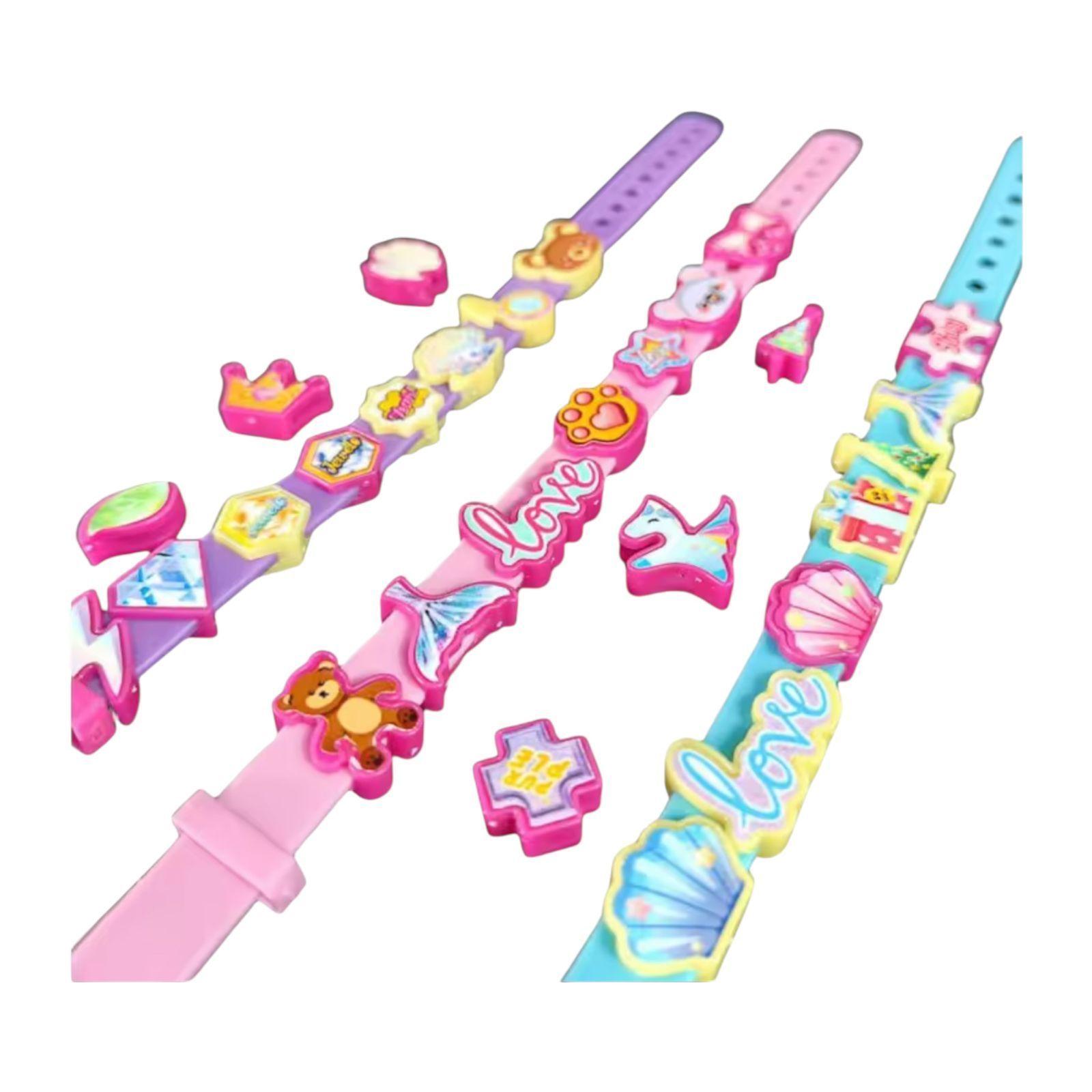Juego Set para Armar Pulseras Emoticon y Letras -3