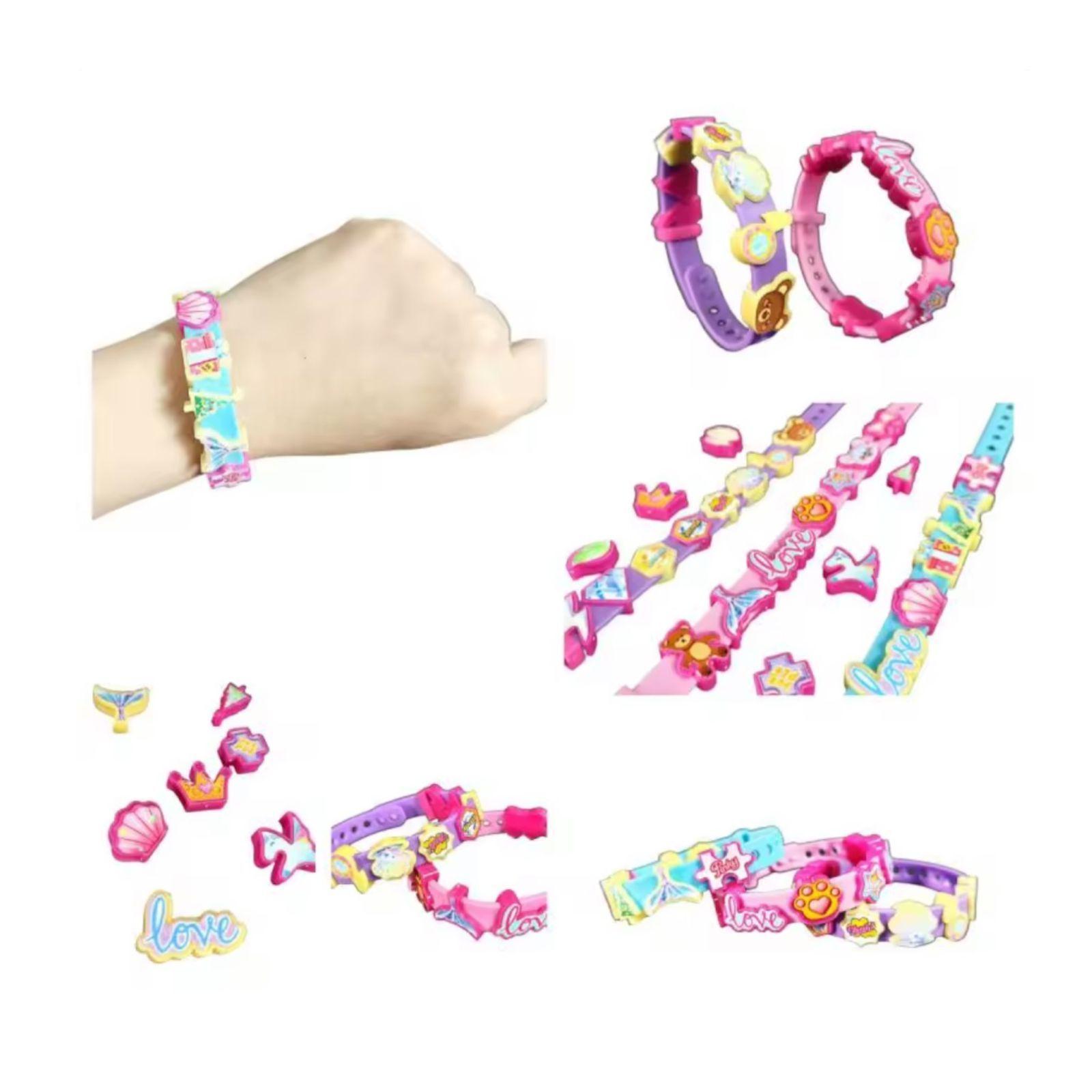 Juego Set para Armar Pulseras Emoticon y Letras -4
