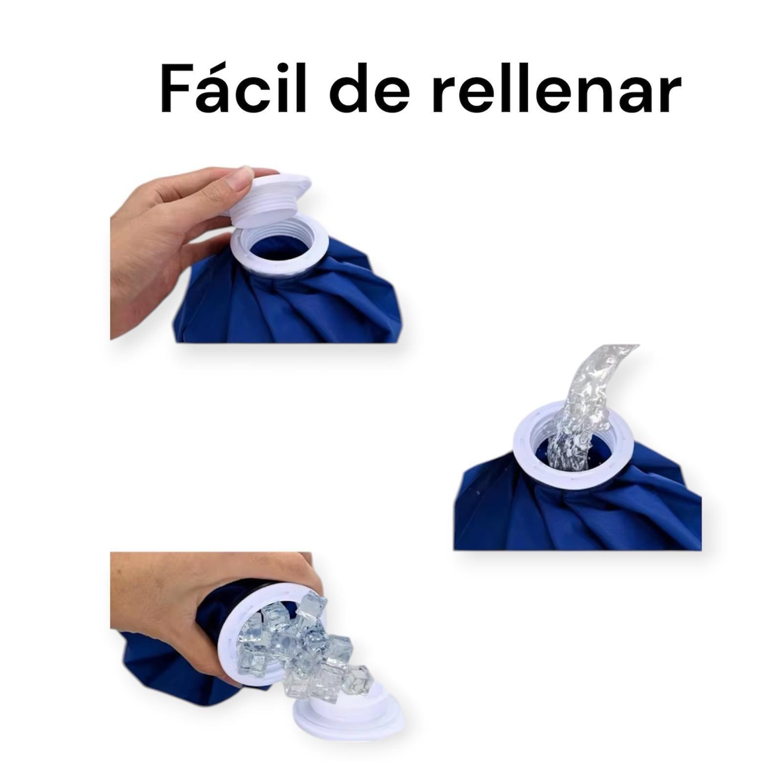 Bolsa para Hielo Fr a 23cm Reutilizable Terapia Lesiones Deportivas-2