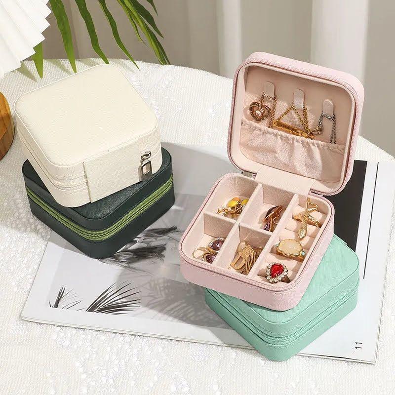 Joyero Para Collar & Anillos Caja De Almacenamiento De Joyas-3