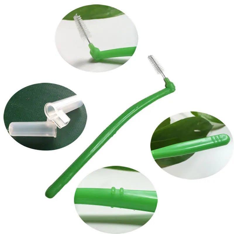 Set x5 Cepillos Interdentales Reutilizables Ortodoncia-2