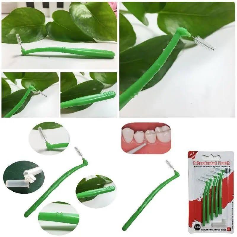 Set x5 Cepillos Interdentales Reutilizables Ortodoncia-3