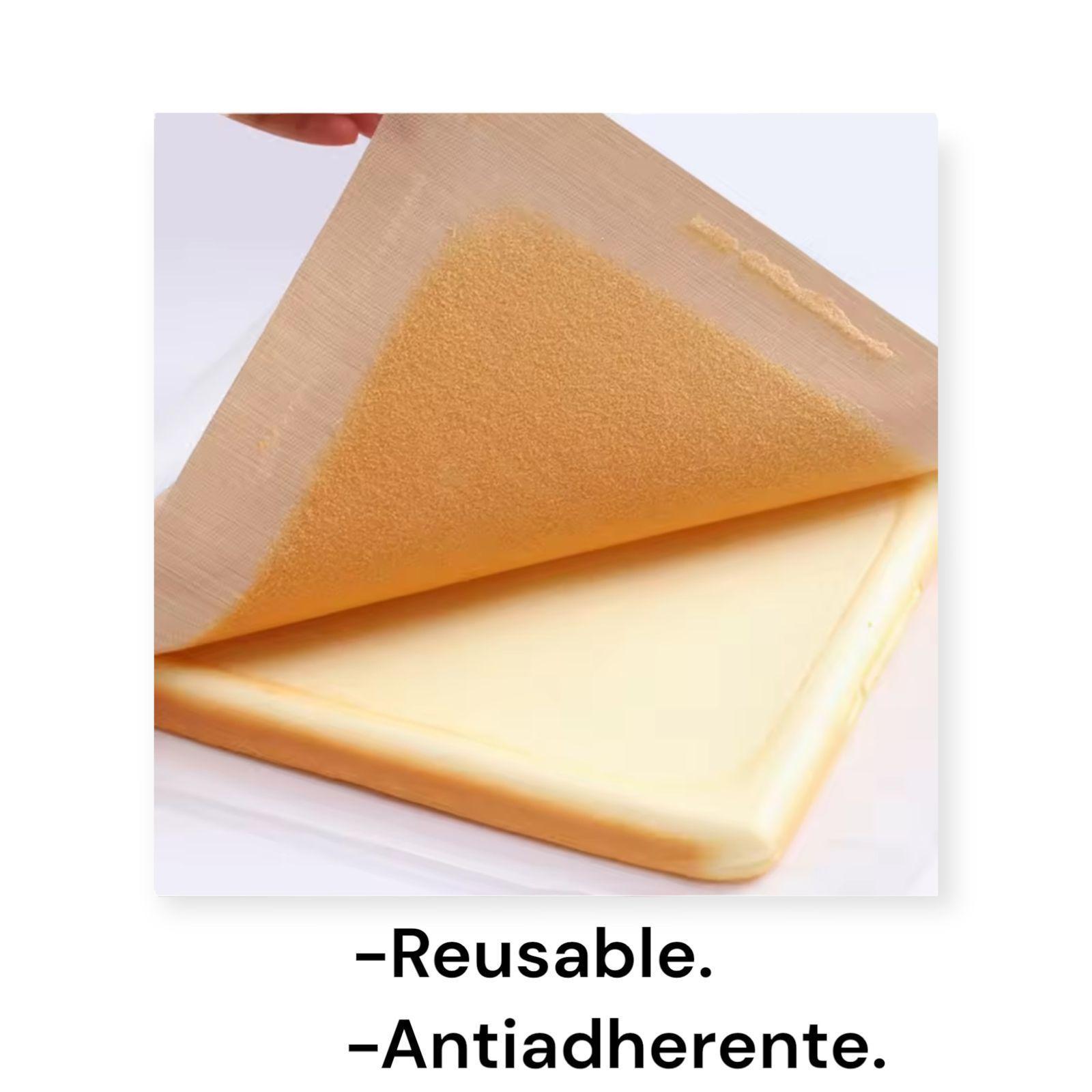 Lamina De Teflon 60x40 Tapete Horno Parrilla Pack X2-3