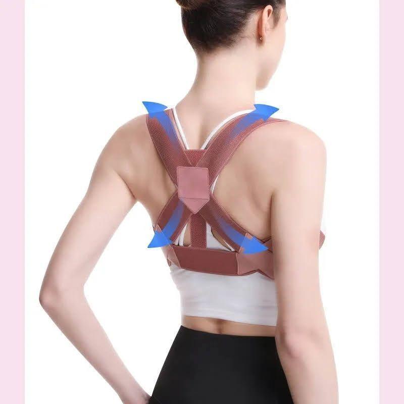 Corrector De Postura Soporte Espalda Clavicula Mujer Hombre-2