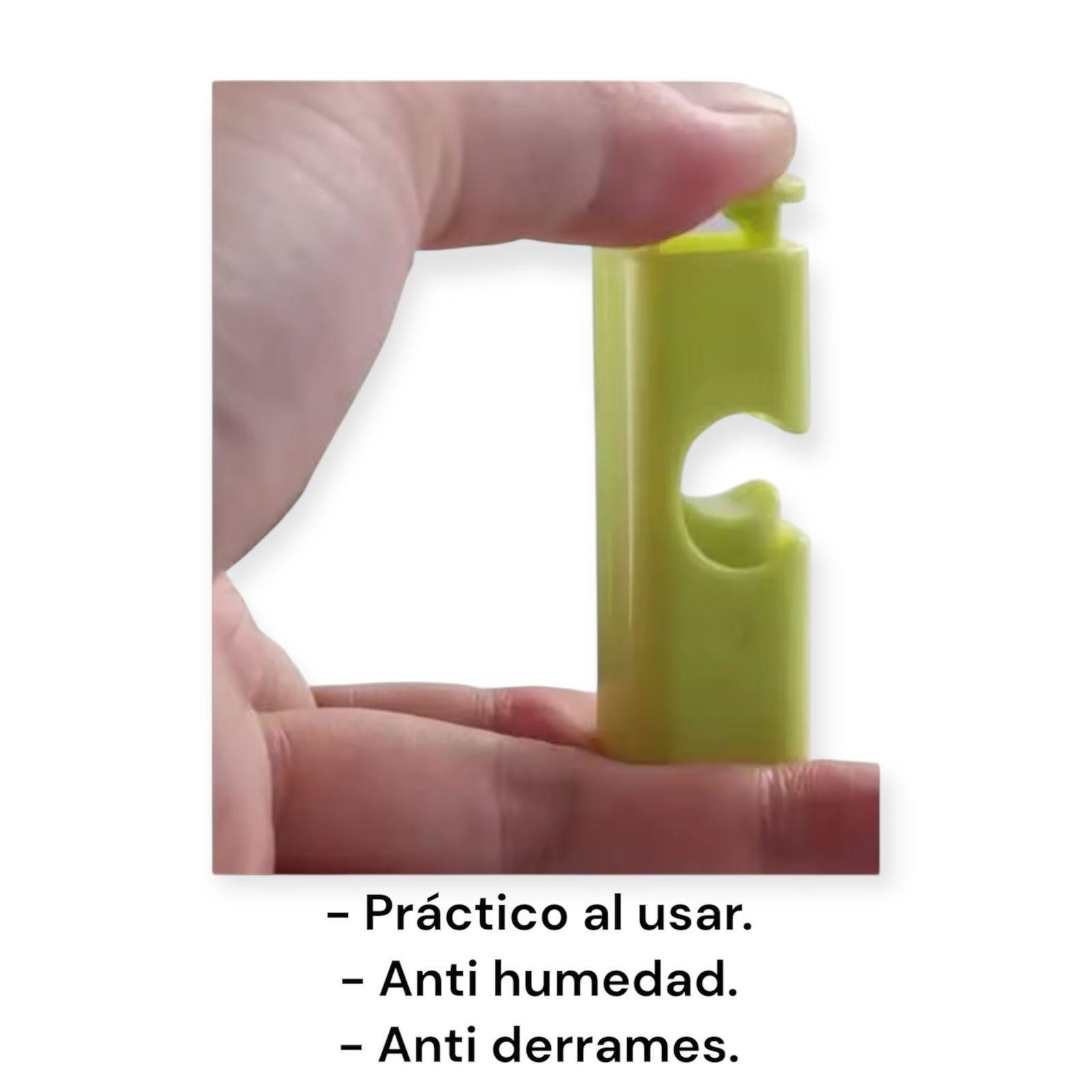 Clip Sellado Facil Anti Humedad Y Derrames Despensa Pack X6-2