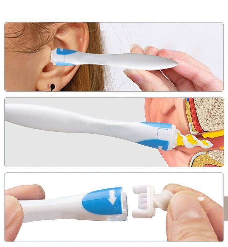 Kit Limpieza Orejas Oidos Silicona Reusable Blando -3