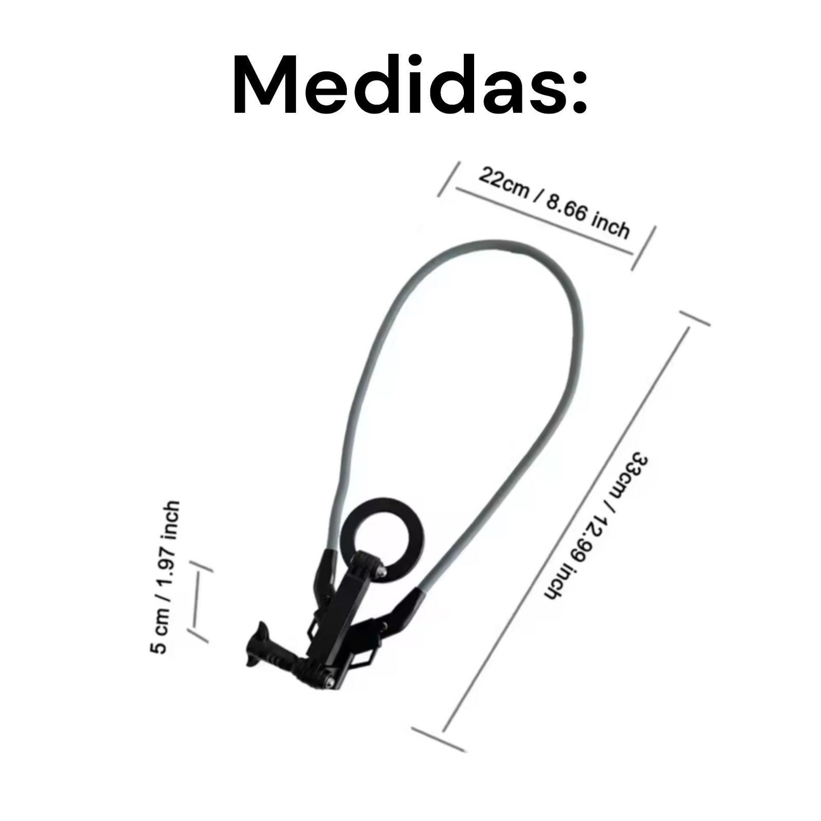 Soporte De Cuello Magnetico Para Tel fono Porta Celular Flexible-5