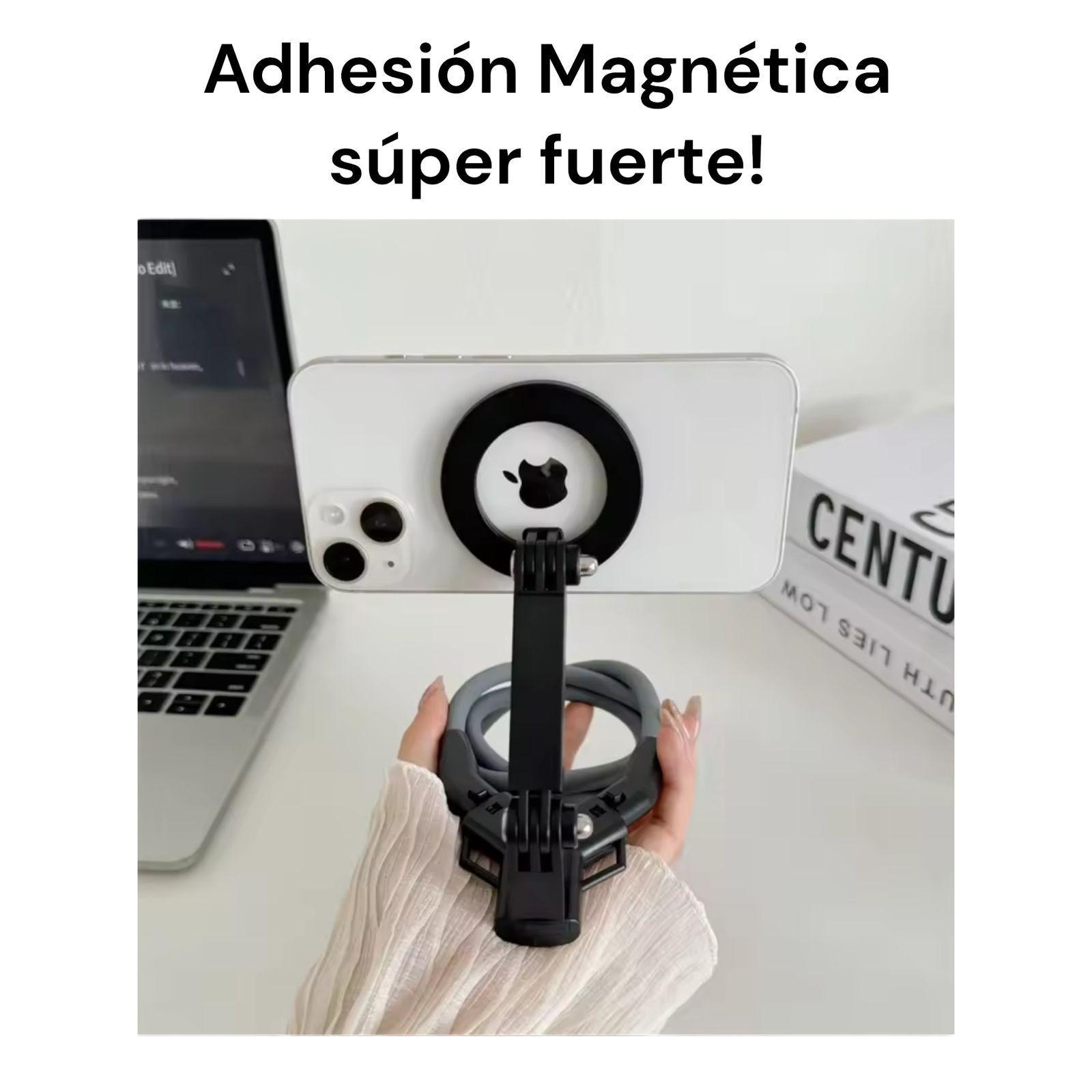 Soporte De Cuello Magnetico Para Tel fono Porta Celular Flexible-8