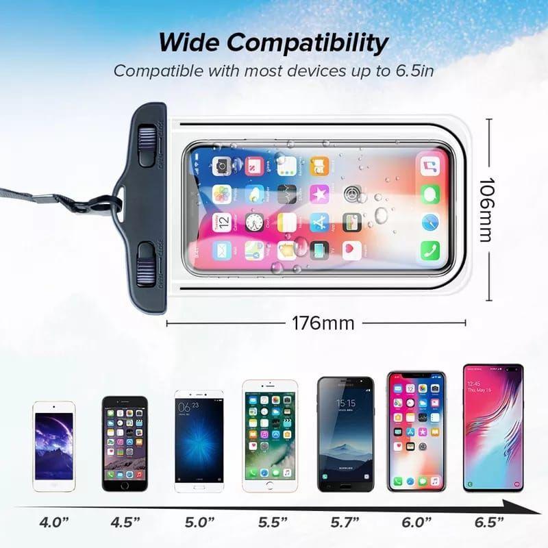 Funda Celular Porta Impermeable Protector Anti Agua Piscina-2