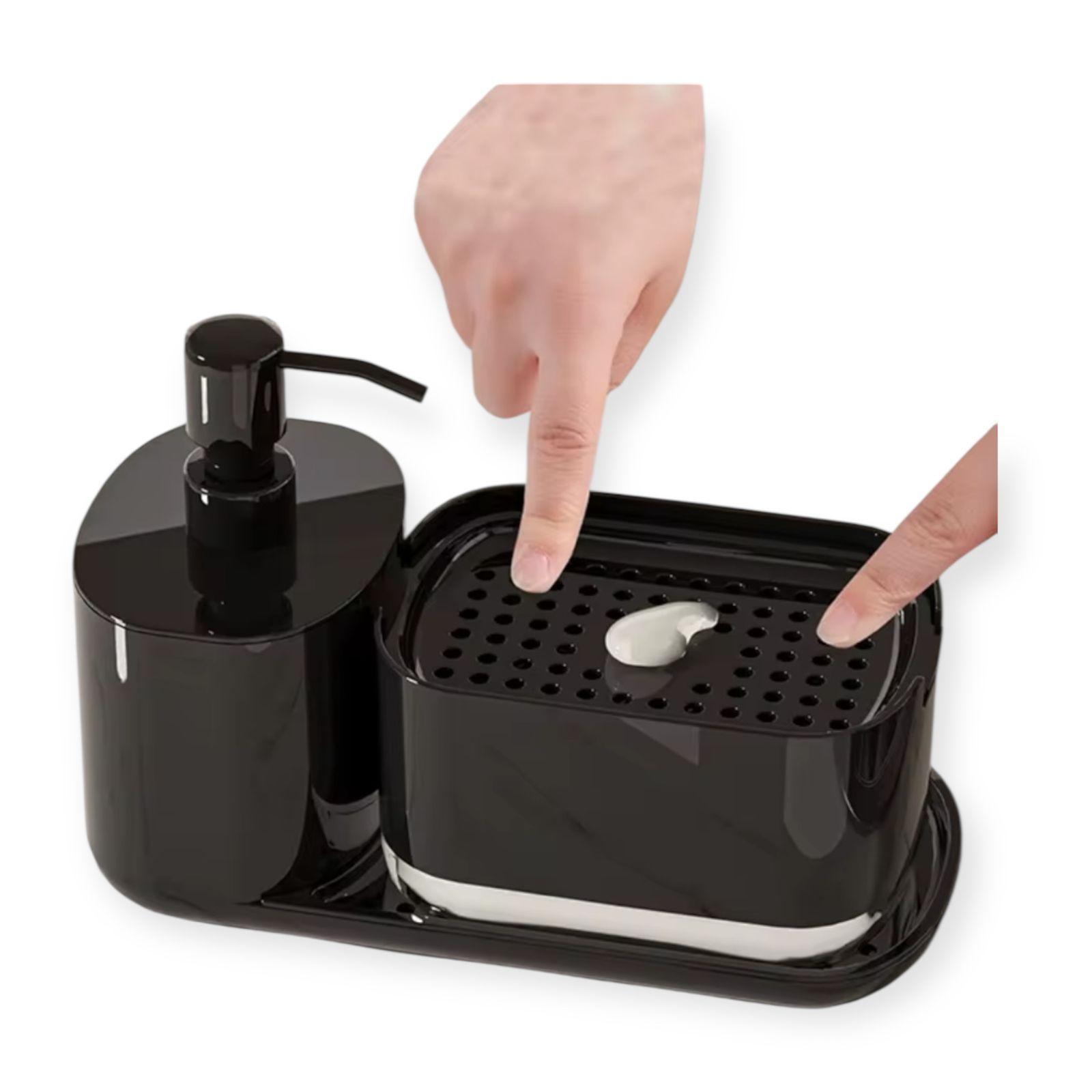 Organizador Lavaloza Soporte Esponja Cocina Escurridor Lavaplato-3