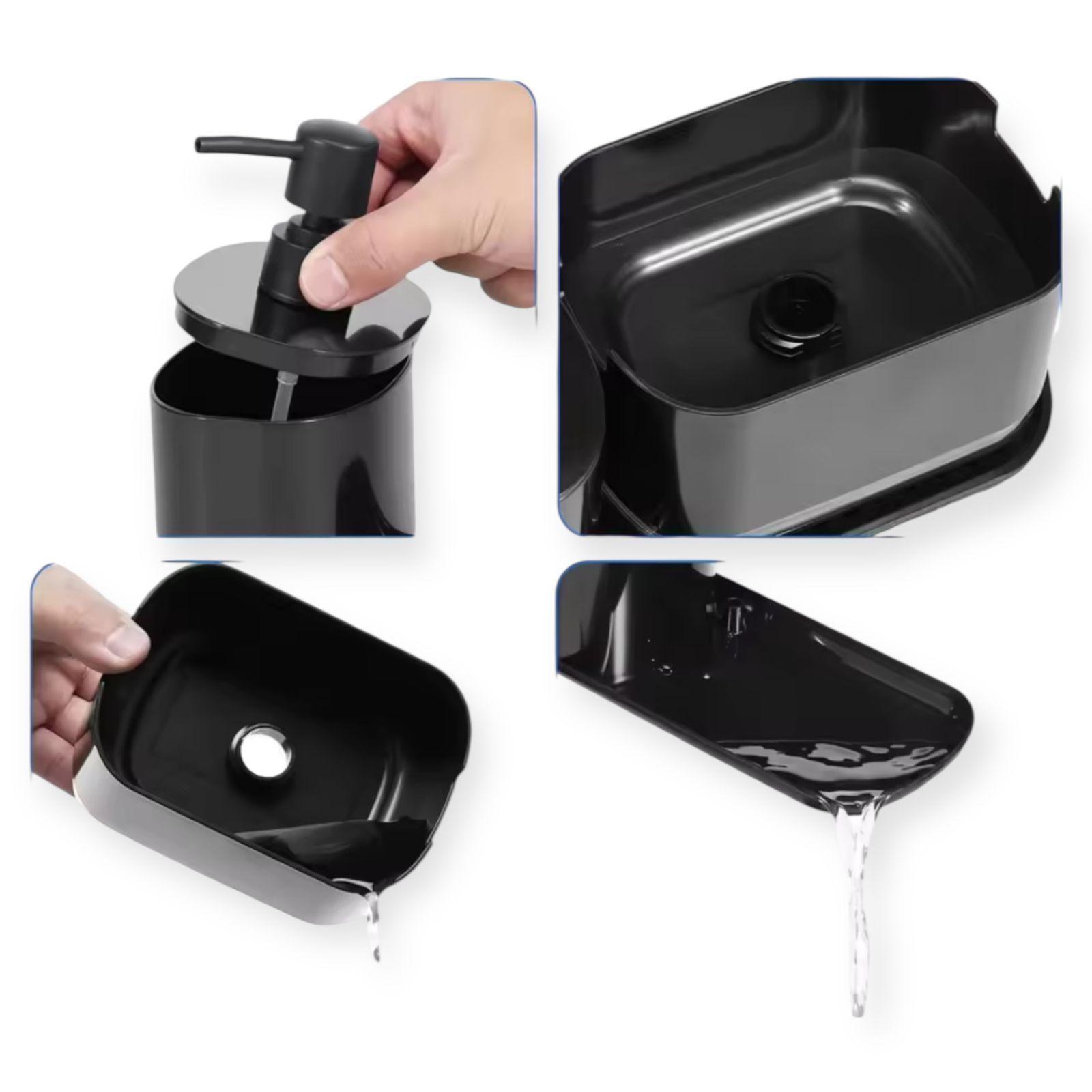 Organizador Lavaloza Soporte Esponja Cocina Escurridor Lavaplato-7
