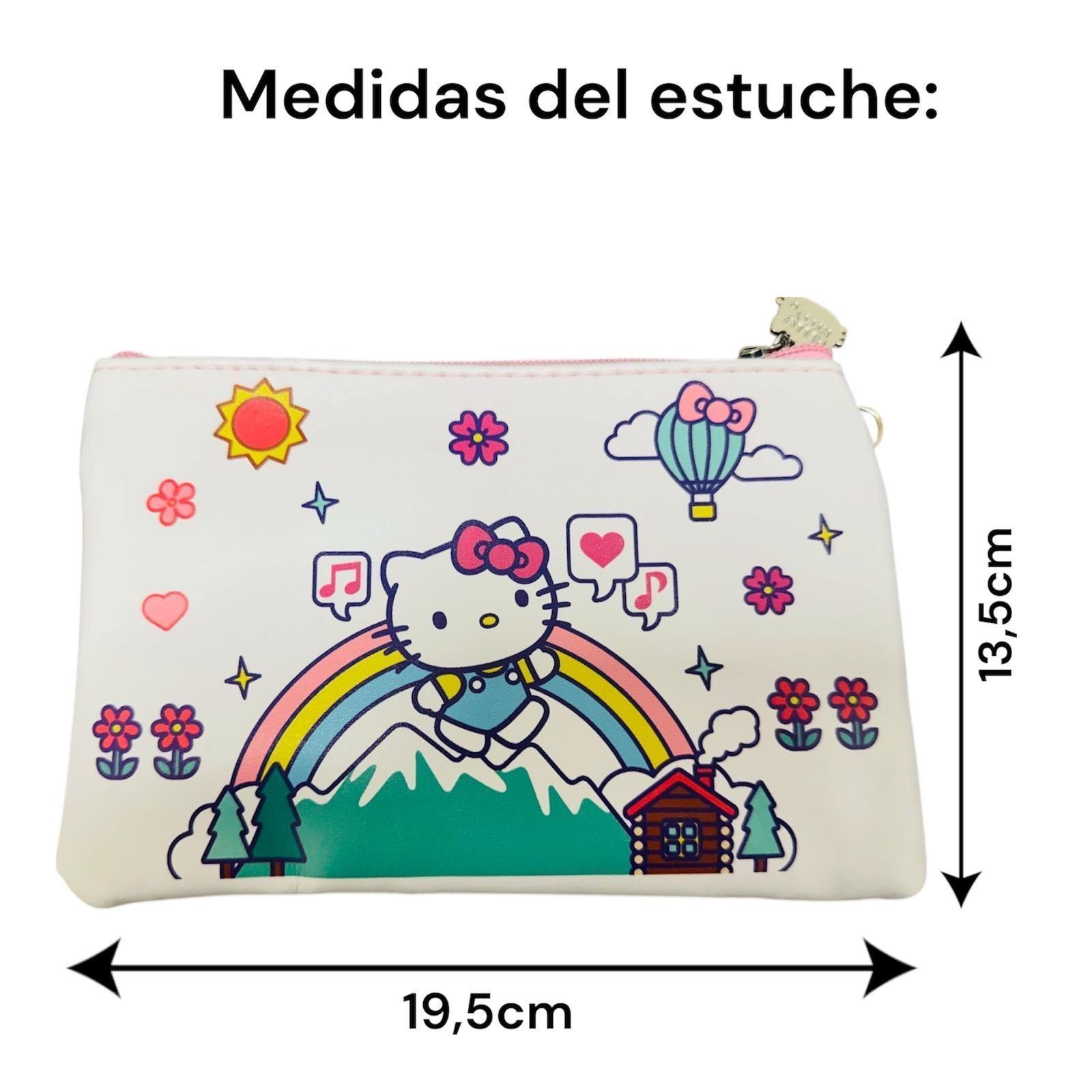 Estuche Cosmetiquero Hello Kitty Lapices Cosmeticos-2