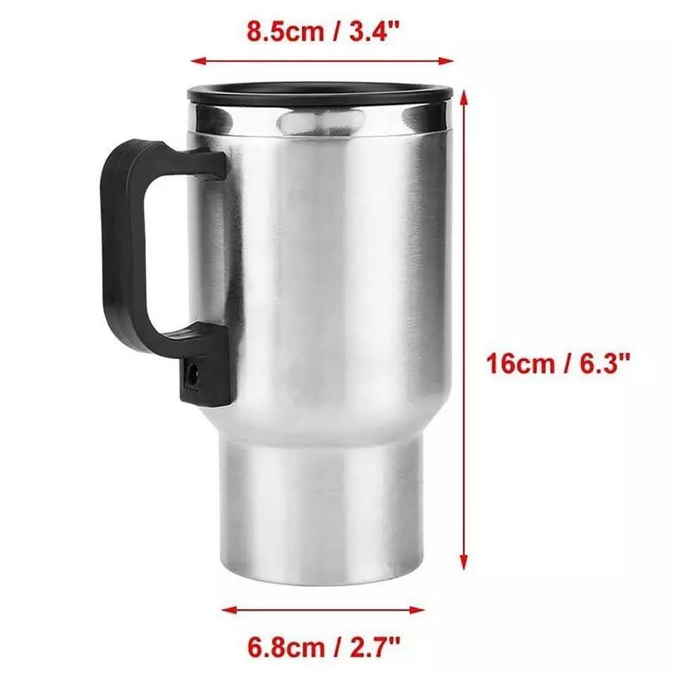 Vaso Tazon Termo Electrico Calentador Auto 12v Cafe Te-2