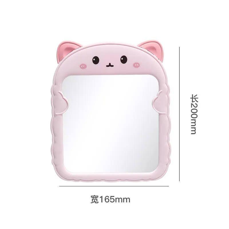 Espejo Maquillaje Plegable Kawaii Diseños-1