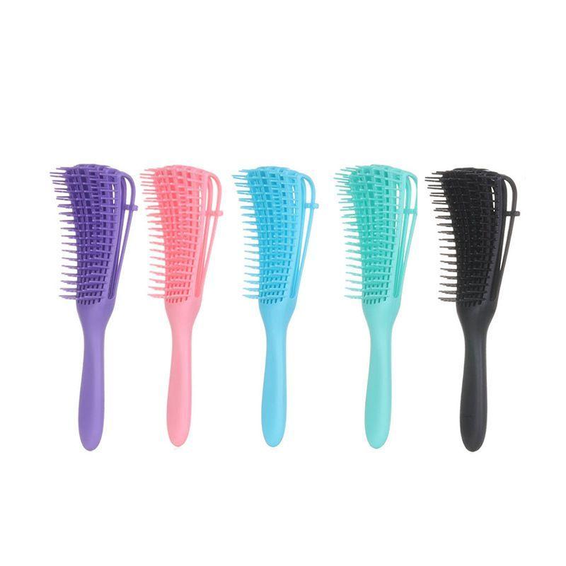 Cepillo Flexible Desenredante Cabello Rizo Ondulado-2