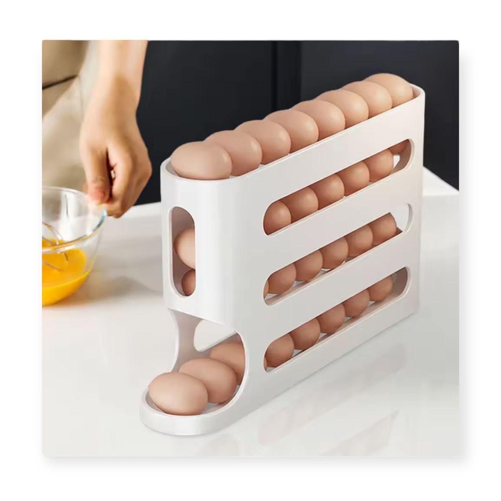 Dispensador de Huevos Para Nevera Portahuevos Huevera-4