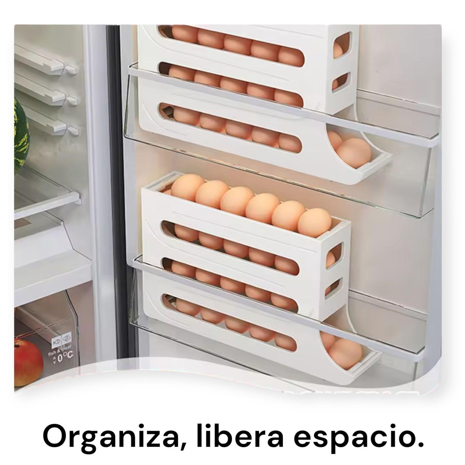 Dispensador de Huevos Para Nevera Portahuevos Huevera-7