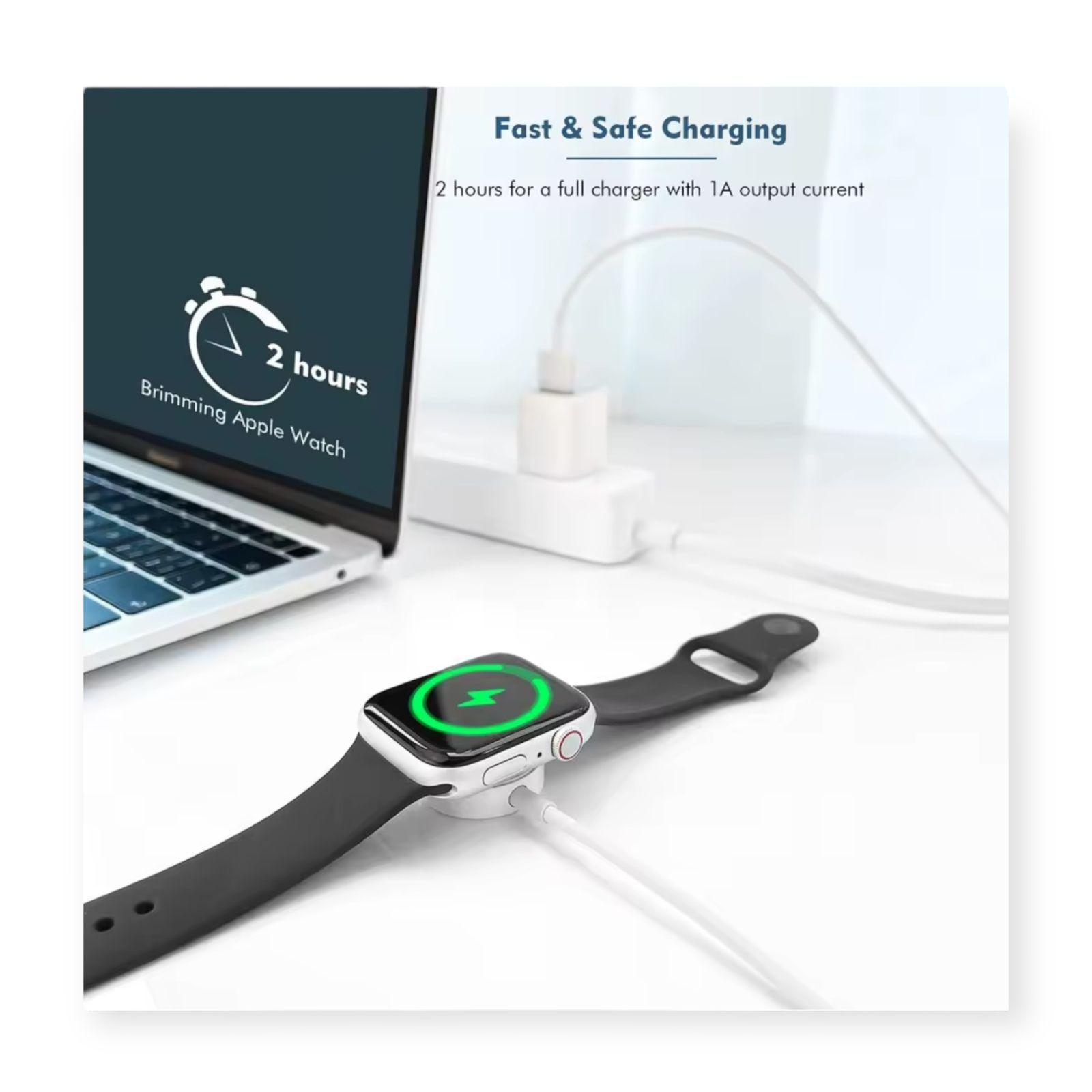 Cargador Cable De Carga Compatible Con Apple Watch Series-6