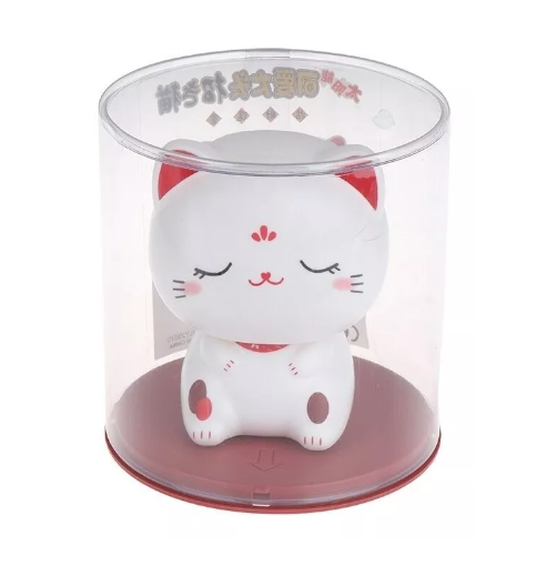 Gato De La Suerte Con Batería Solar Fortuna-2