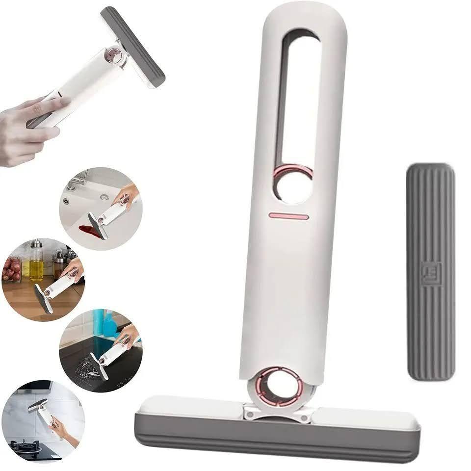 Mini Mopa Trapeador Auto Exprinmible Portátil Hogar Plegable-4