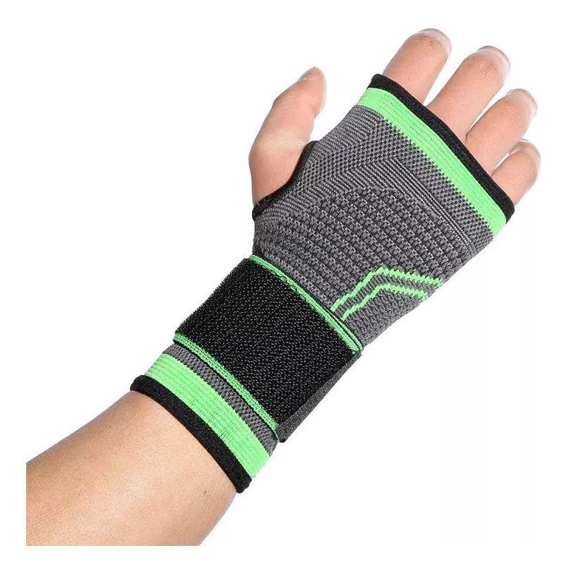 Muñequera Ortopedica Elastica Soporte Ajustable Mano-3