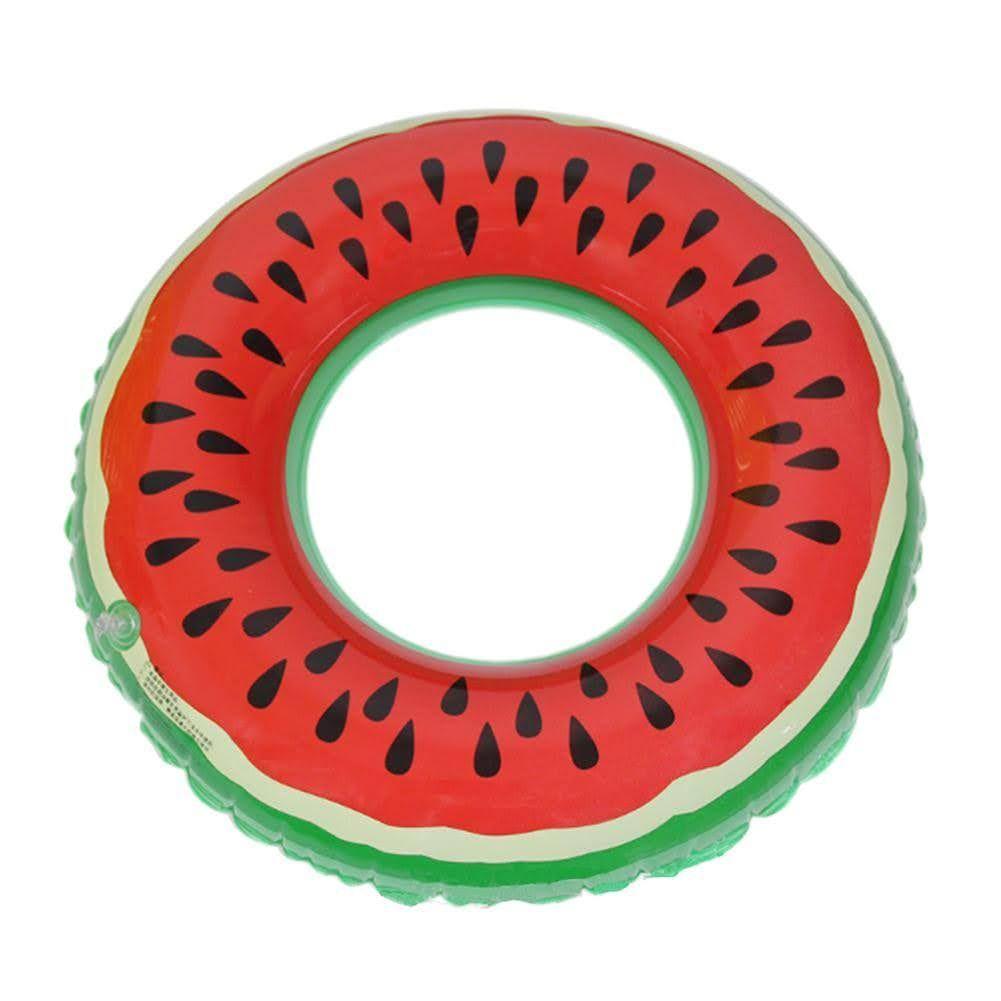 Flotador Piscina Sandia 120cm Grande Inflable Salvavidas-3