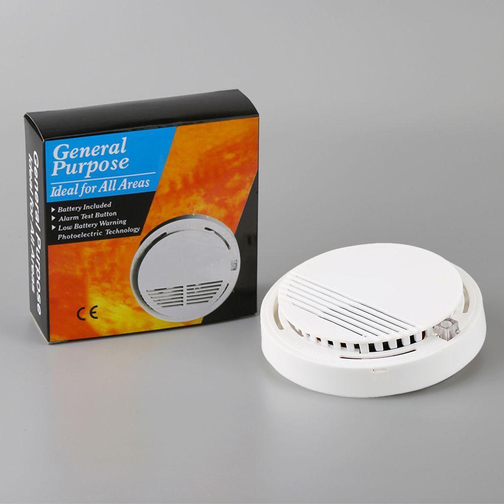 Alarma Inalambrico Detector Humo Contra Incendios Seguridad-2