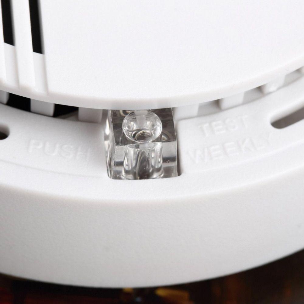 Alarma Inalambrico Detector Humo Contra Incendios Seguridad-5