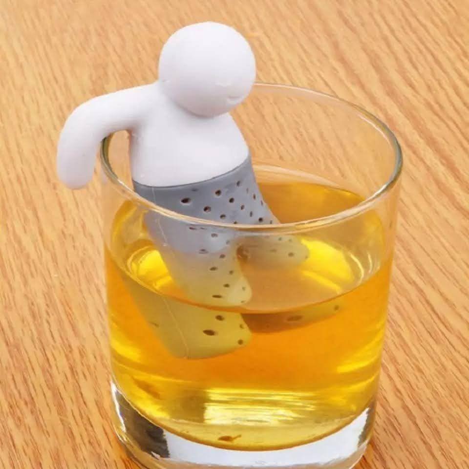 Infusor De Te De Silicona Hombrecito Colador Te-5