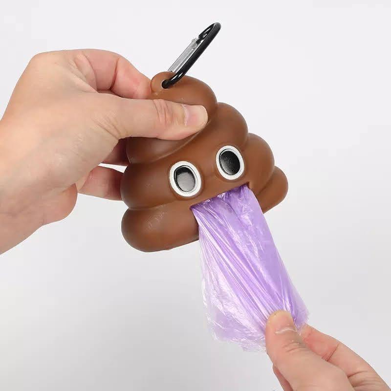 Dispensador de Bolsas Para Mascotas + 2 Rollos de Bolsas Sanitarias-2
