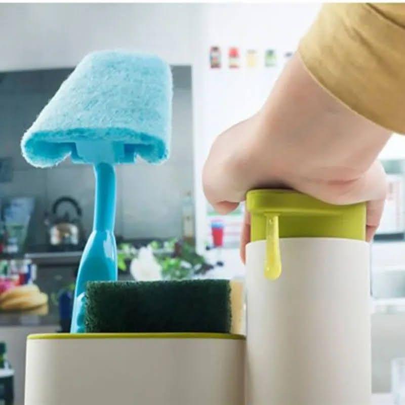 Organizador Fregadero Cocina Dispensador Jabon Lavaplatos-6
