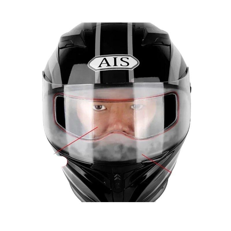 Lámina Anti Lluvia Impermeable Mica Casco Moto Anti Agua-5