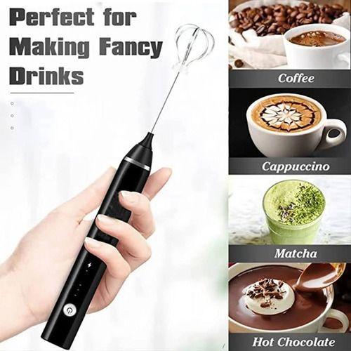 Mini Batidor Revolvedor De Café Y Espuma Leche Recargable-2