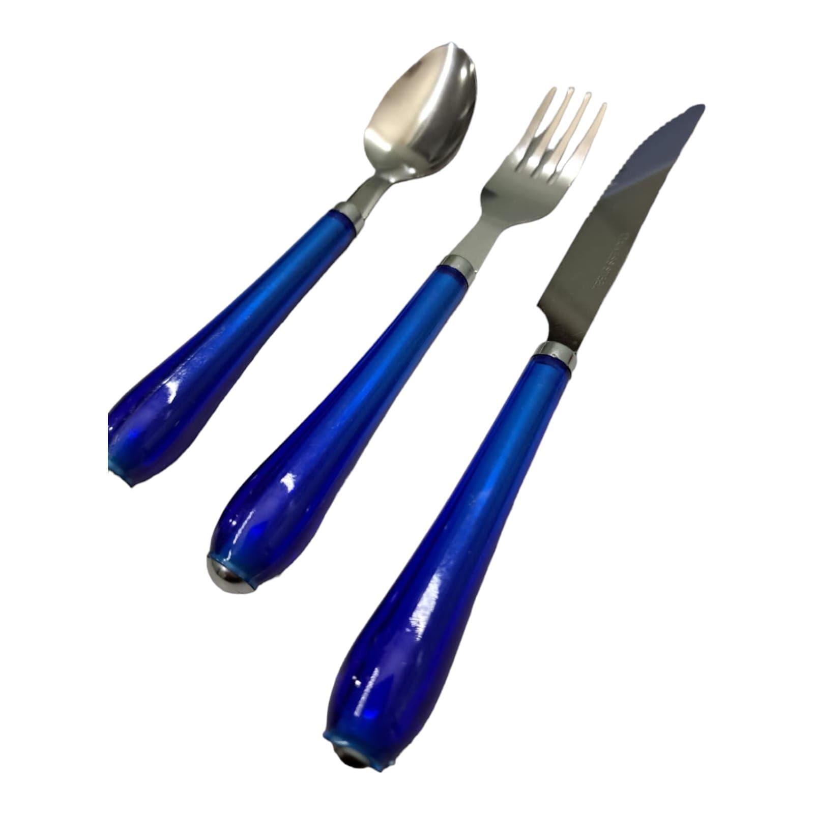 Set Cubiertos Ecológicos Portátil Servicio Viajero Camping-4