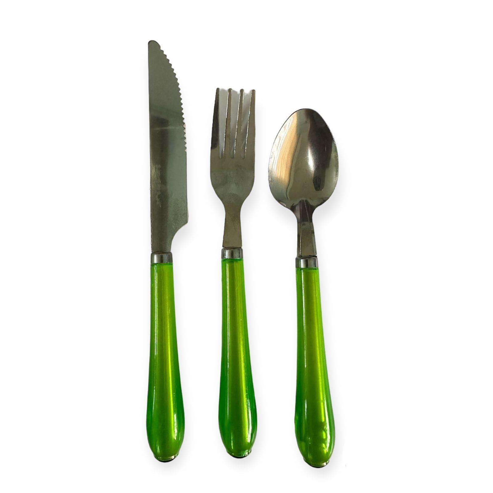 Set Cubiertos Ecológicos Portátil Servicio Viajero Camping-6