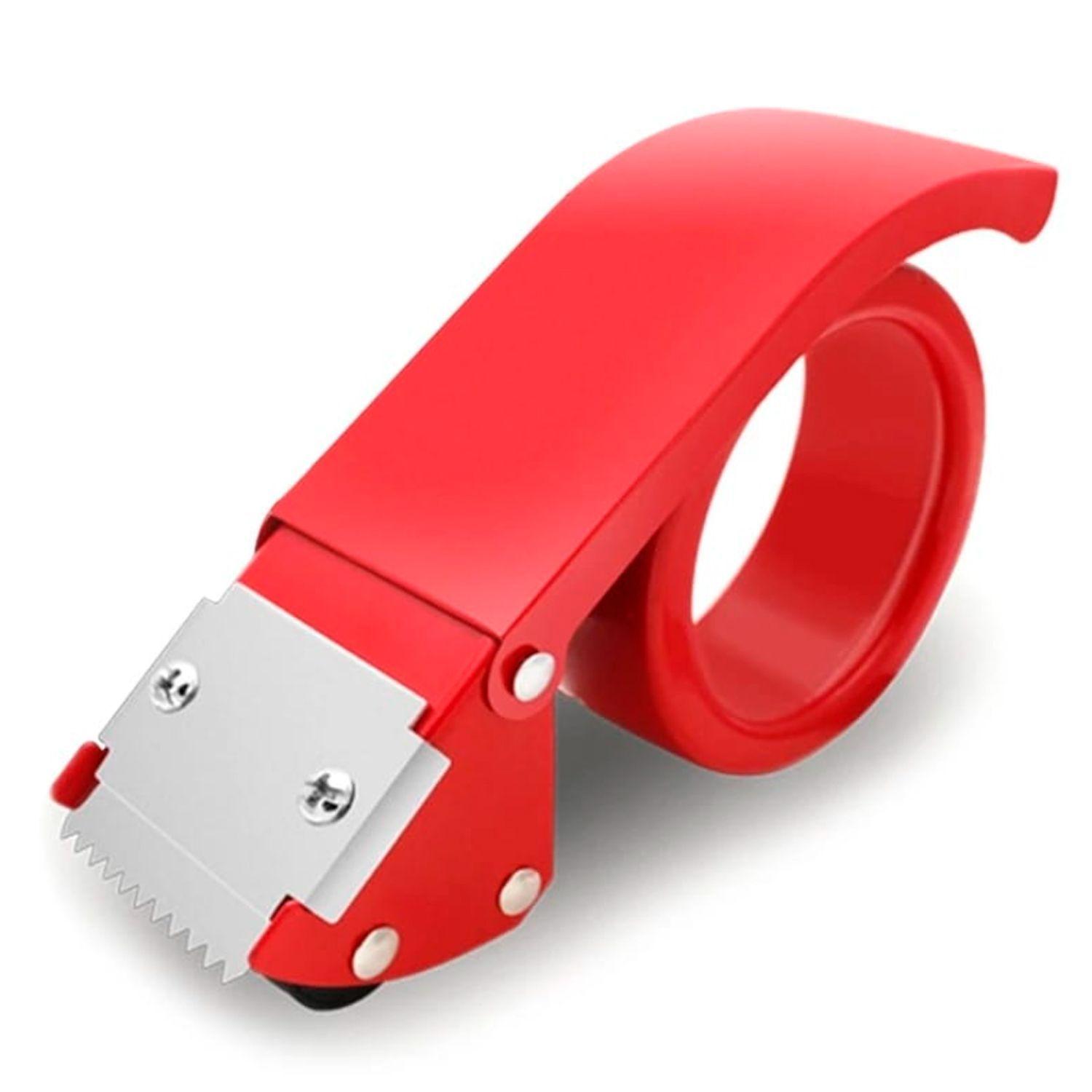 Porta Cinta Adhesiva De Embalaje Dispensador Huincha Metalico-2