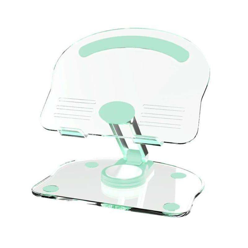 Soporte Acrilico 360° Tablet Celular Ajustable Plegable Escritorio -5