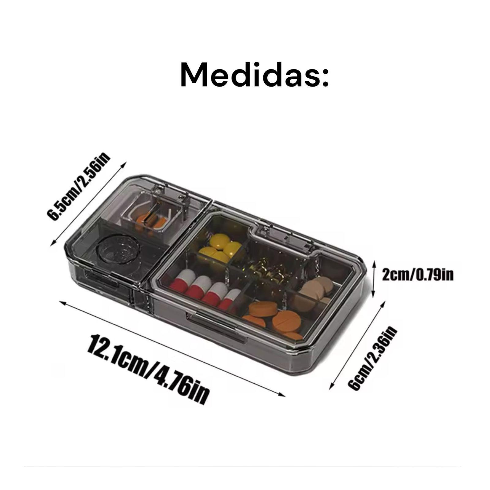 Pastillero Organizador Cortador Divisor Dosificador Pastilla-2