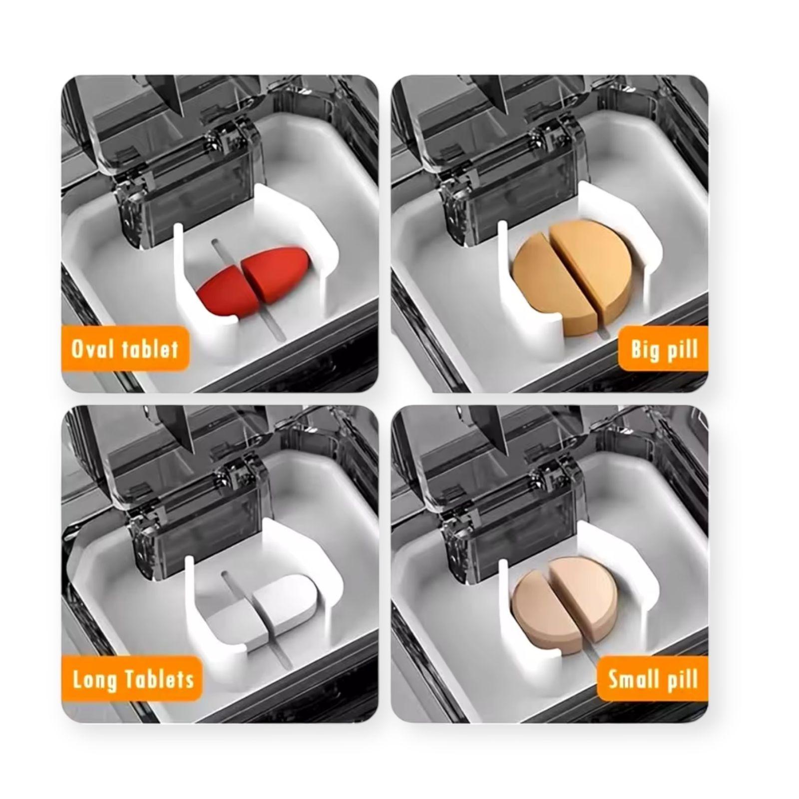 Pastillero Organizador Cortador Divisor Dosificador Pastilla-5