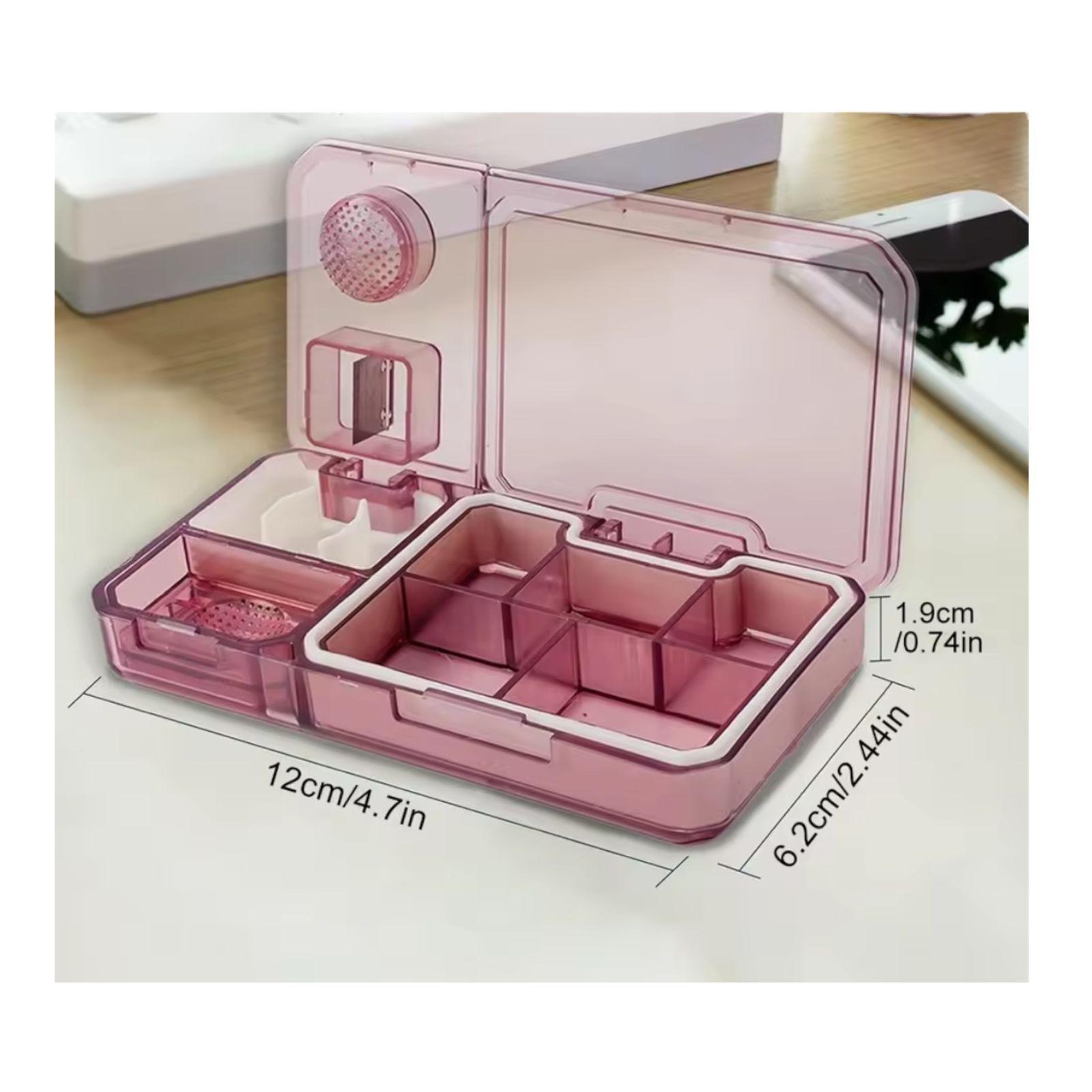 Pastillero Organizador Cortador Divisor Dosificador Pastilla-6
