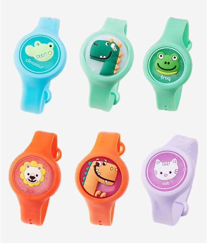Pulsera Reloj Repelente Mosquitos Niños Verano Anti Mosquito-5
