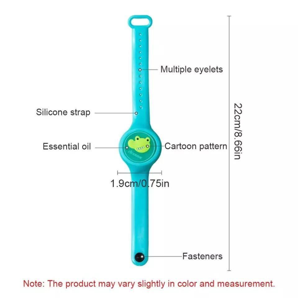 Pulsera Reloj Repelente Mosquitos Niños Verano Anti Mosquito-7
