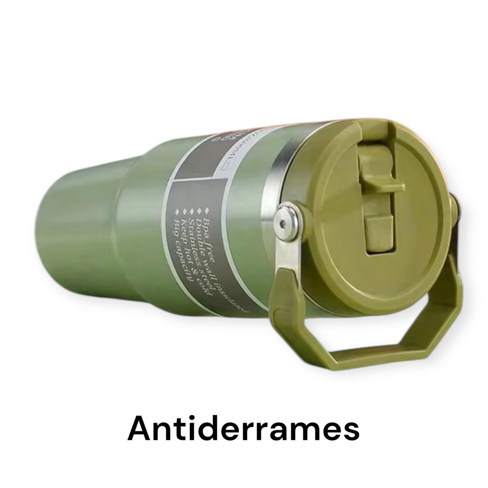 Termo Vaso Termico Botella 890ml Acero Inox Con Bombilla-4