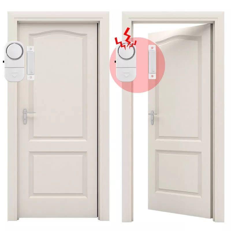 Sensor Magnetico Alarma Para Puerta Ventana 90ds-4